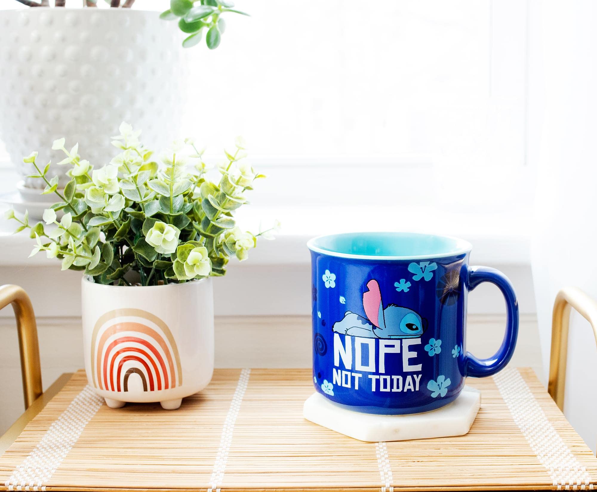 Silver Buffalo Lilo and Stitch mug ready for gifting packaging