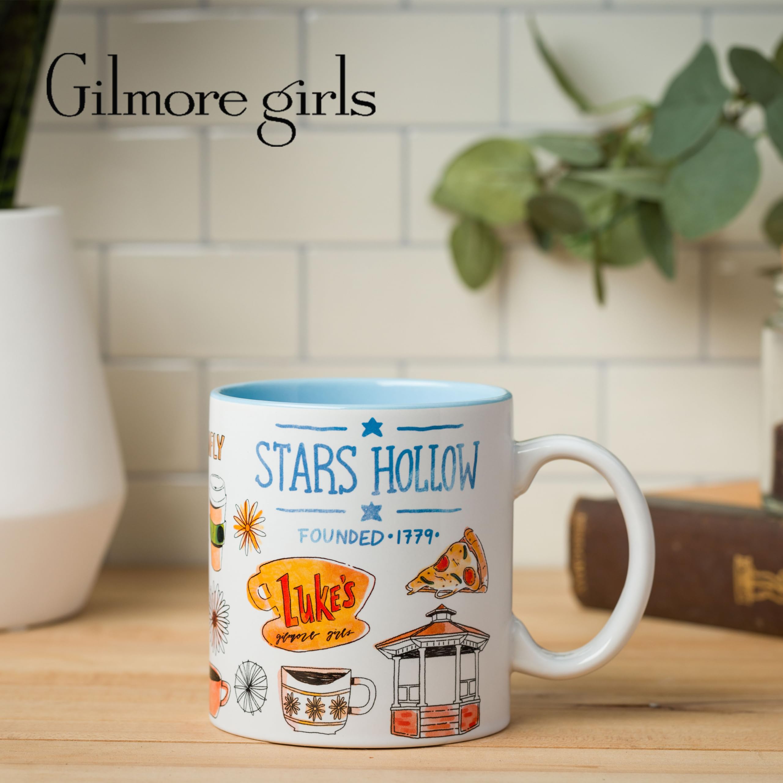 Silver Buffalo dishwasher-safe mug for easy cleanup after busy mornings.