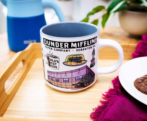 Silver Buffalo Office Icons mug bears beets motif, cheerful desk companion