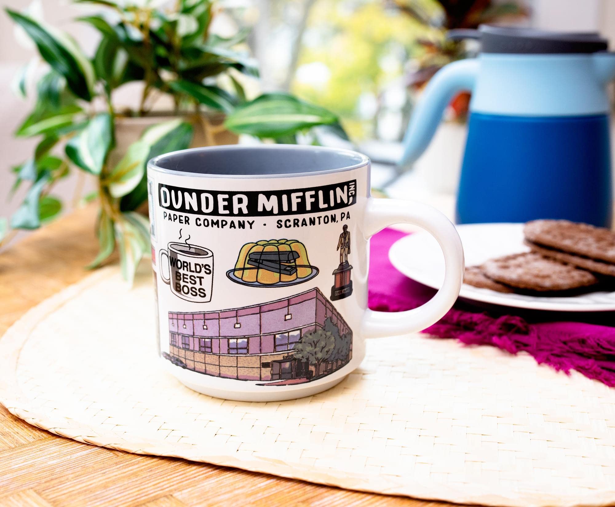 Silver Buffalo Office Icons mug officially licensed design, reliable everyday use