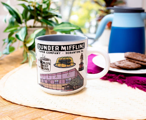 Silver Buffalo Office Icons mug officially licensed design, reliable everyday use