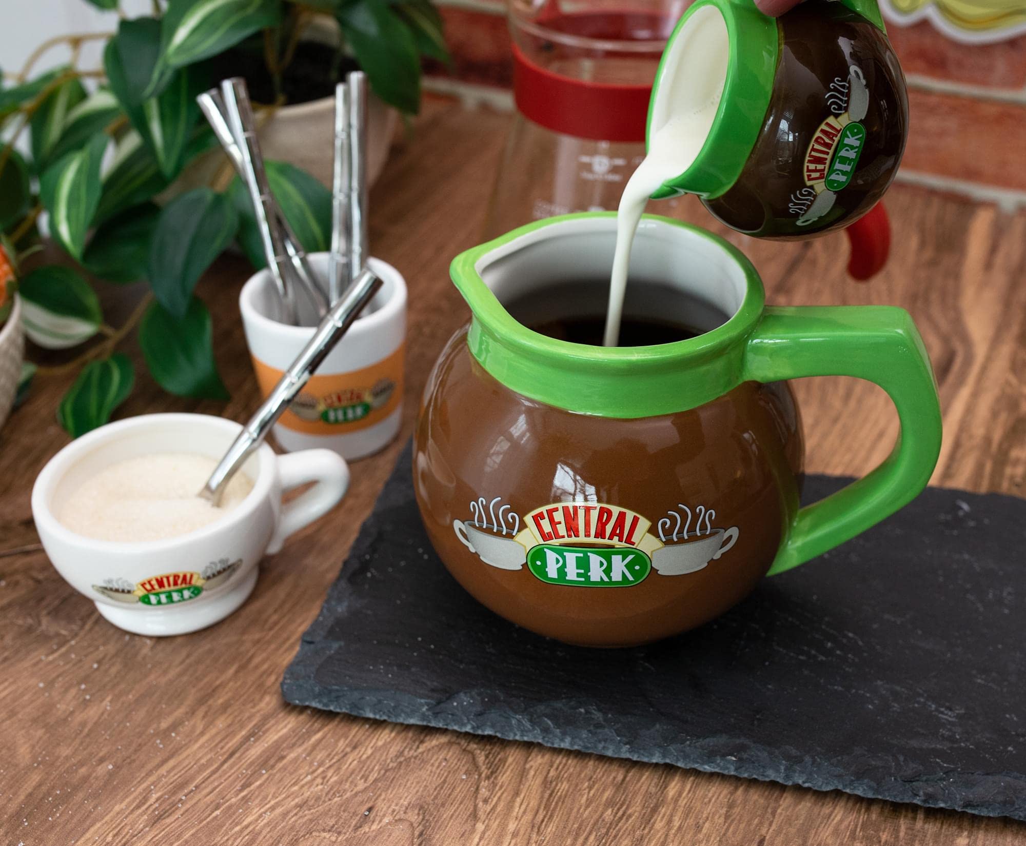 Silver Buffalo Central Perk mug design for cozy morning rituals