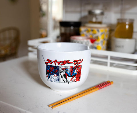 Officially licensed Spider-Man bowl from Silver Buffalo for collectors.