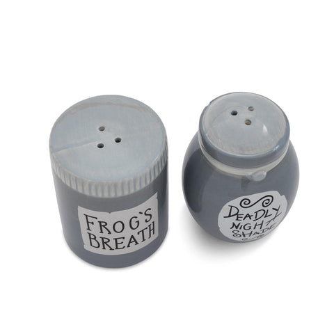 Silver Buffalo ceramic shakers are durable and easy to refill for everyday use.