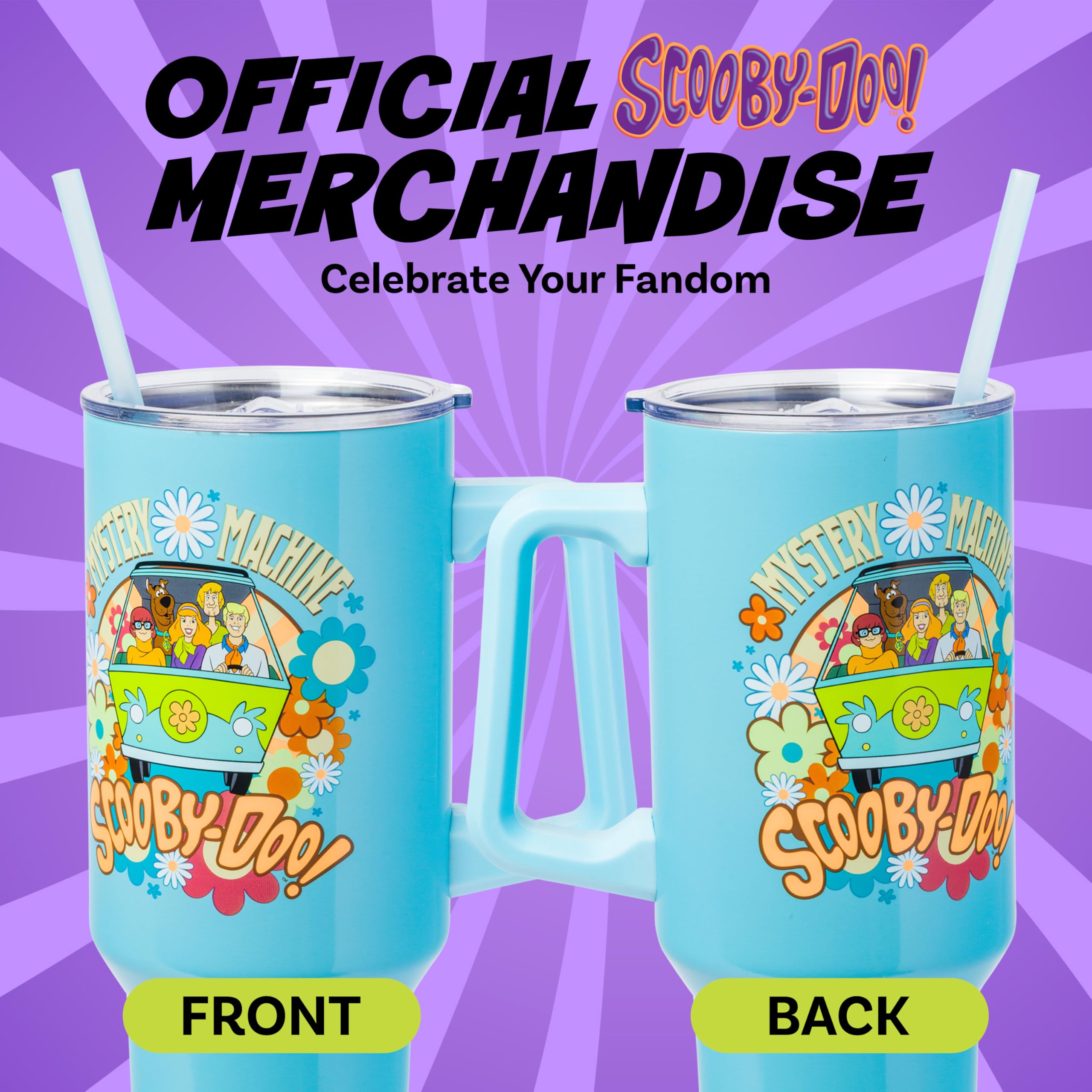 Secure sliding lid and straw ensure mess-free sipping during commutes.