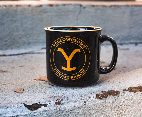 Silver Buffalo Yellowstone collectible mug for fans and collectors