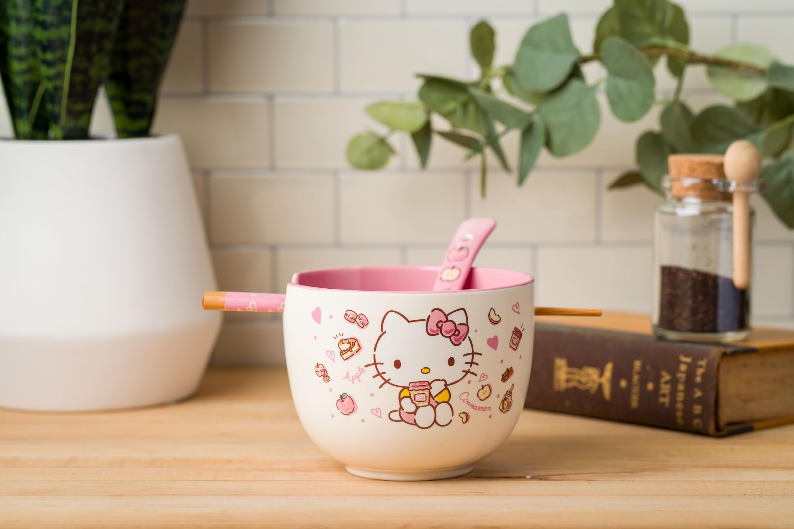 Gift-ready Hello Kitty bowl by Silver Buffalo for fans
