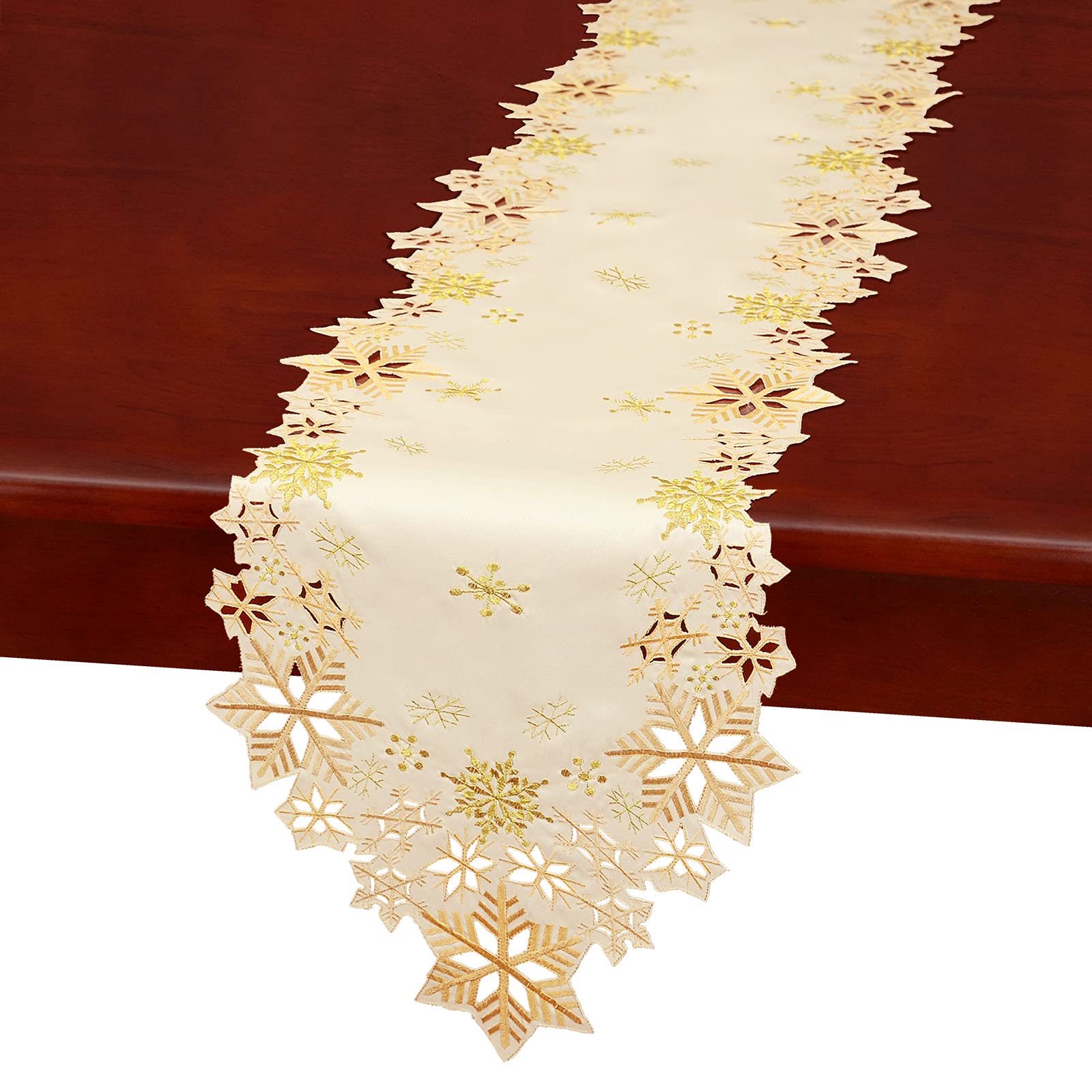 Simhomsen 14x90-inches table runner provides generous coverage for large tables