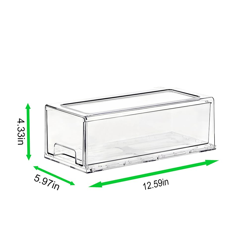 SIMPEXPE toy and cosmetics storage bin keeps desks and vanity tidy