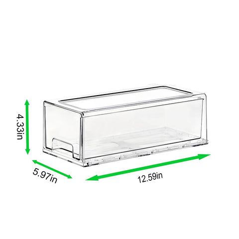 SIMPEXPE toy and cosmetics storage bin keeps desks and vanity tidy