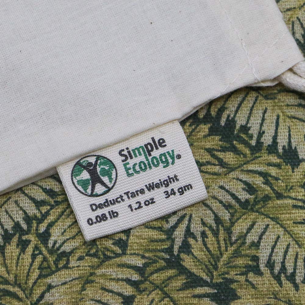 Simple Ecology bag in use with fresh produce during shopping trip.