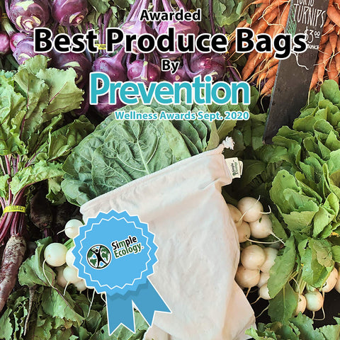 Simple Ecology large size bag for bulky produce and spacious storage.