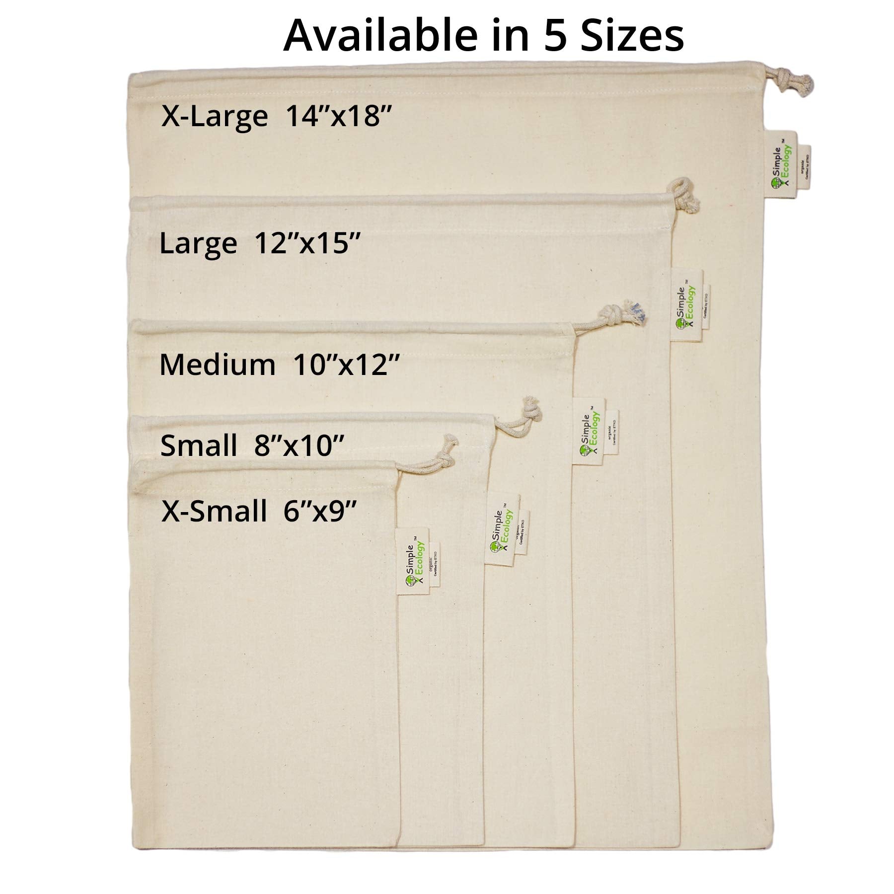 Simple Ecology small size bag ideal for berries and compact items.