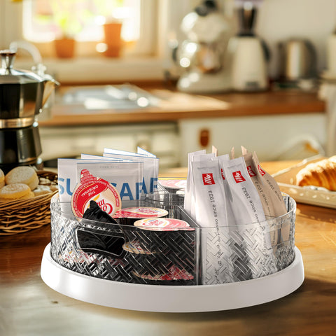 Simple Houseware bathroom storage keeps toiletries within reach in a small footprint.