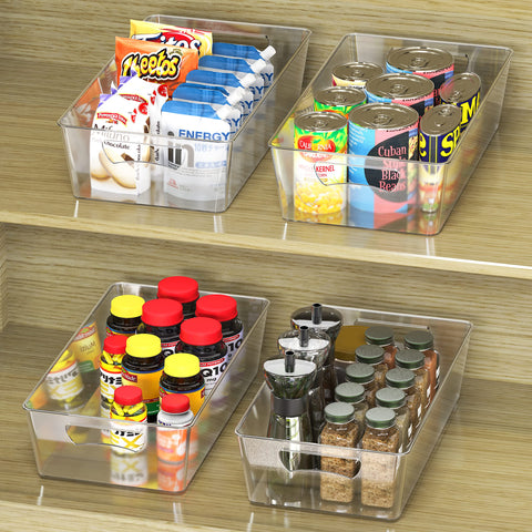 Simple Houseware bin removed for quick, mess-free fridge cleaning