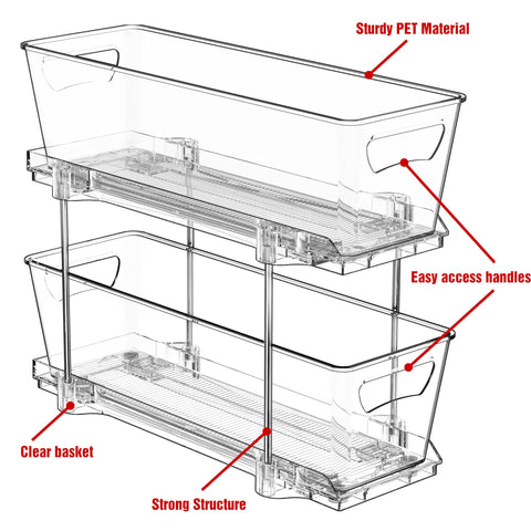 Simple Houseware easy-assembly unit requiring no tools for setup.