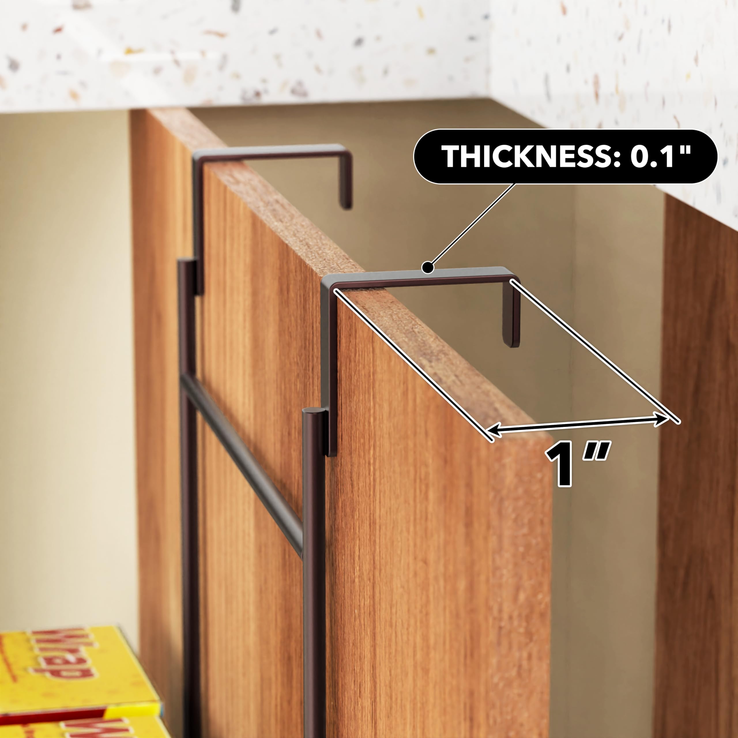 Simple Houseware accessible storage solution for pantry and bathroom