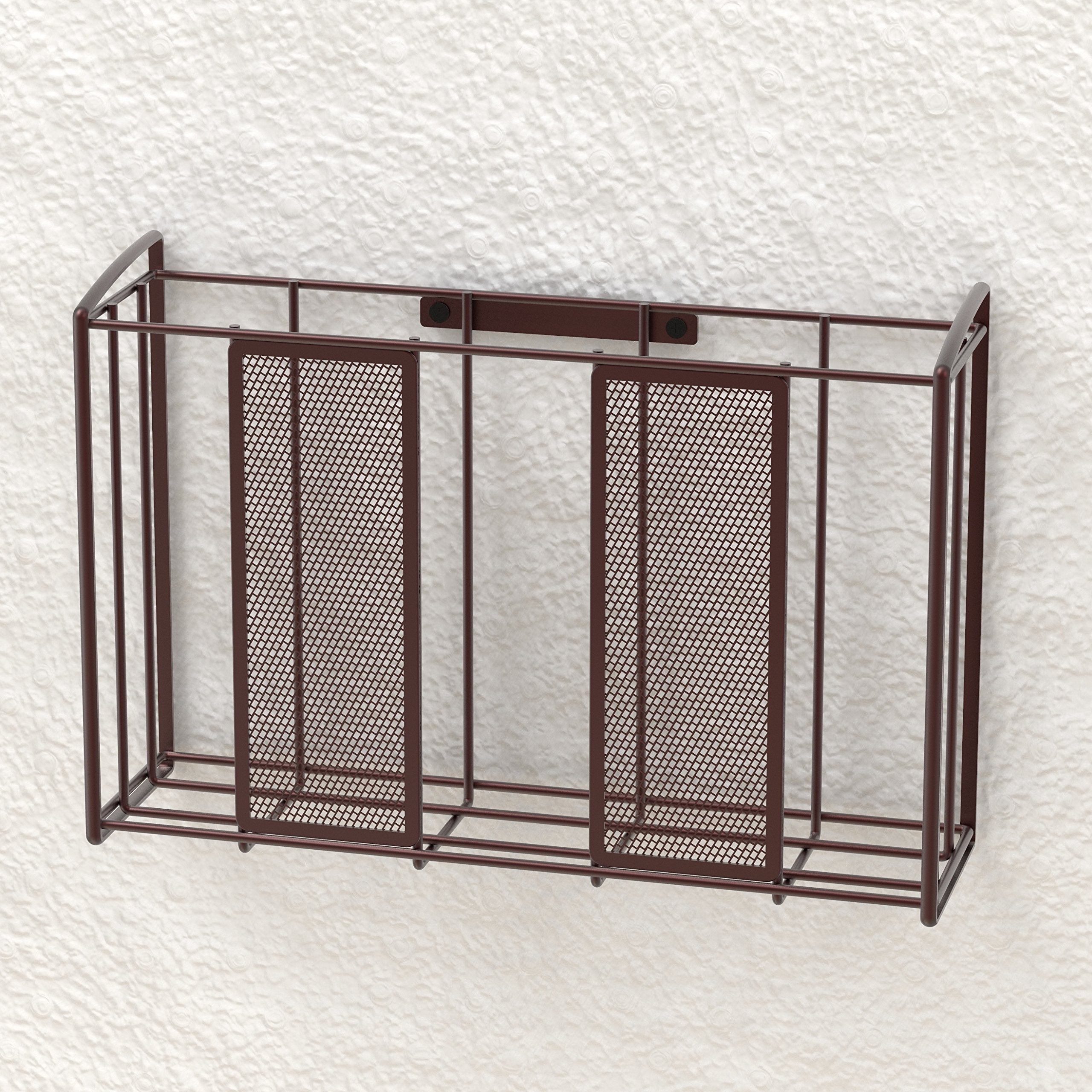 Simple Houseware bronze mesh dimensions highlight space efficiency