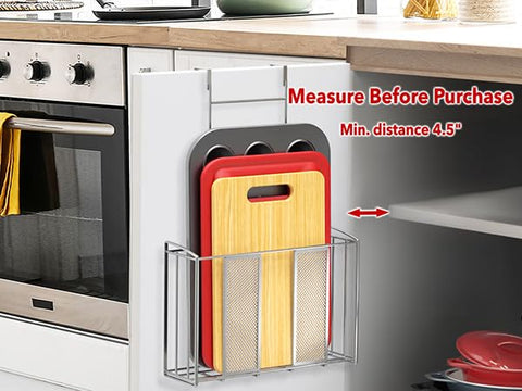 Simple Houseware keeps items within reach, reducing countertop clutter and search time