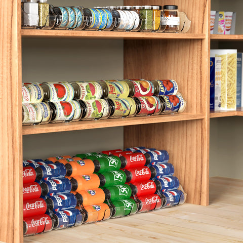 Simple Houseware organizer on countertop for easy access.