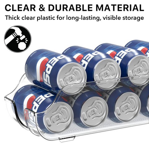 Simple Houseware Soda Can Organizer dimensions 14 by 5.75 by 3.5 inches