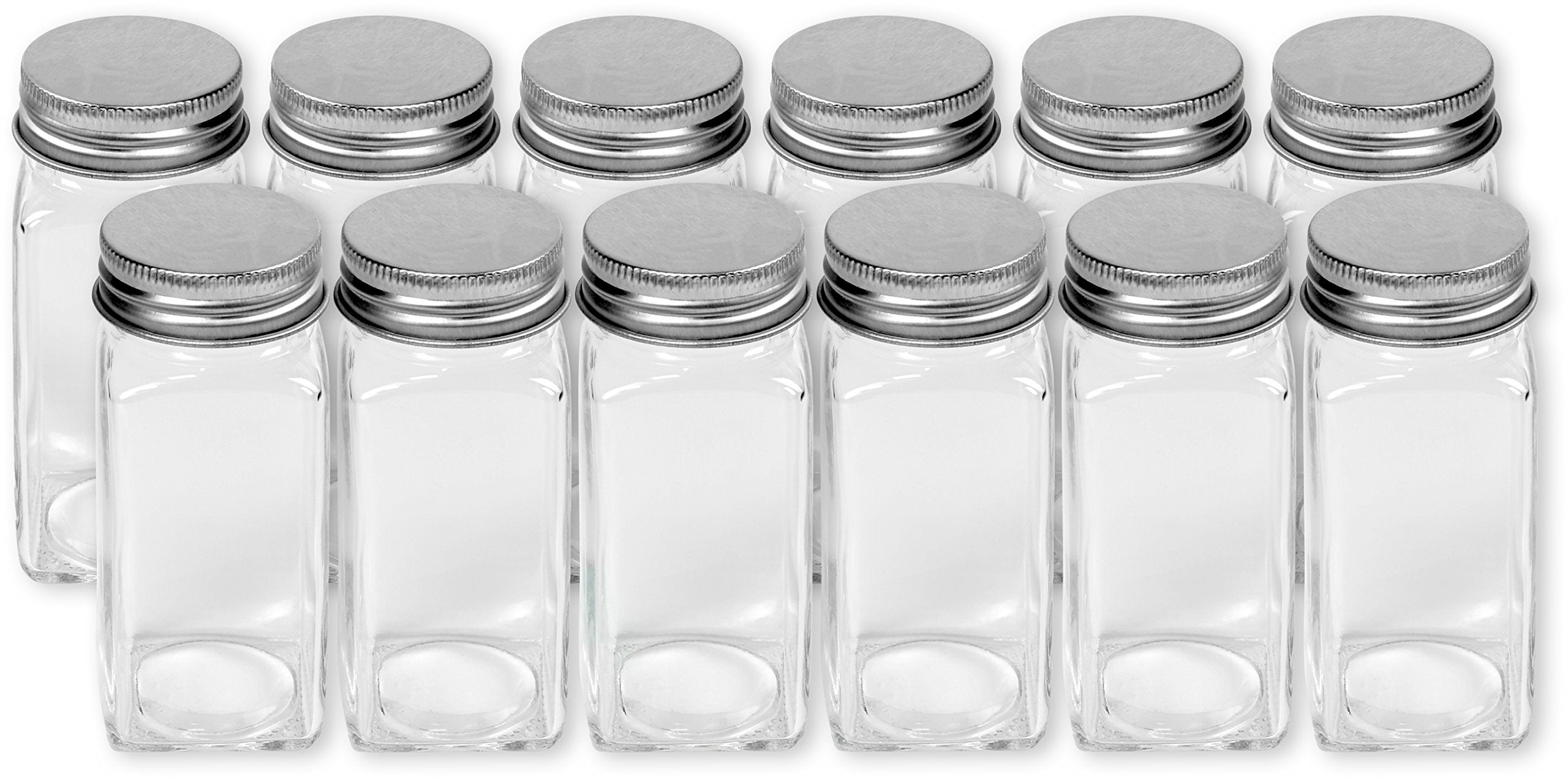 Simple Houseware spice labels set helps easy identification of spices.