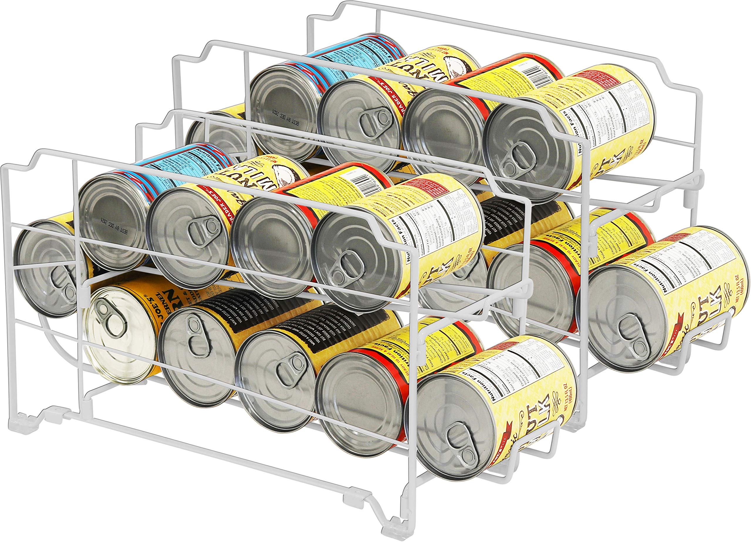 Simple Houseware 2-pack provides extra storage racks for busy households.
