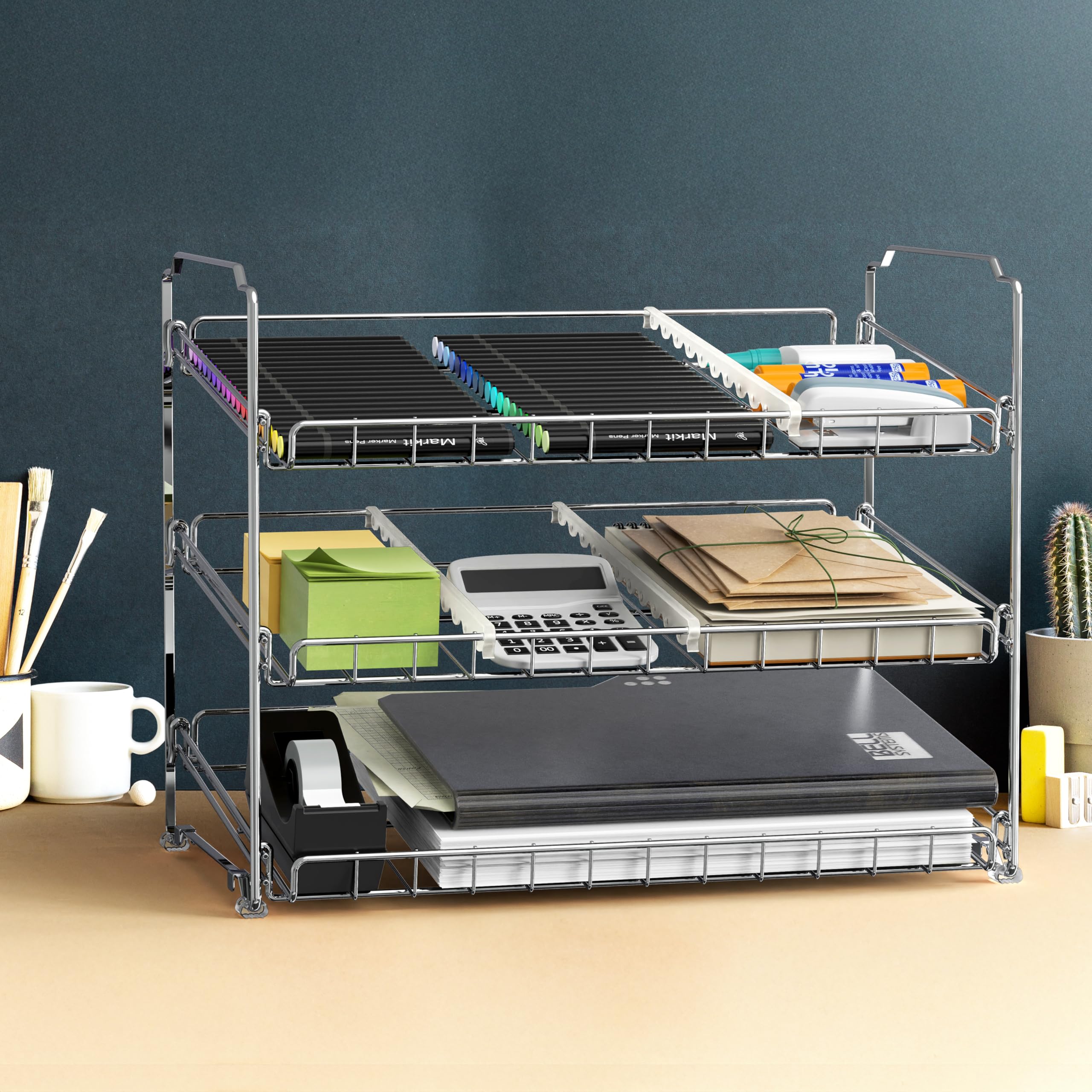 Simple Houseware large dimensions suit organized storage in busy kitchens.