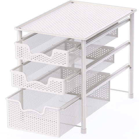 Simple Houseware two-drawer setup saves space and boosts kitchen order