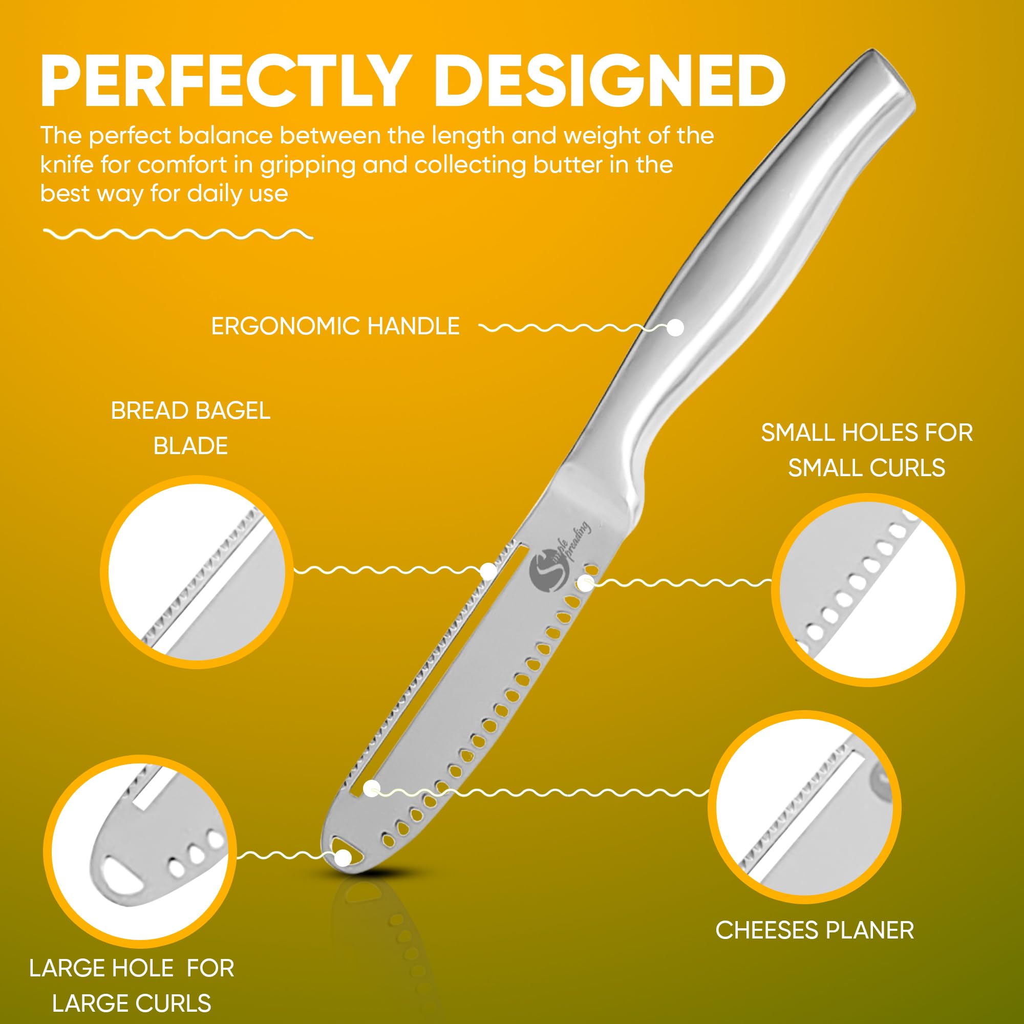 Simple preading Magic gift pack complements a premium knives set