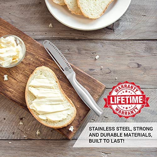 Simple preading Magic stainless steel blade offers durability and corrosion resistance