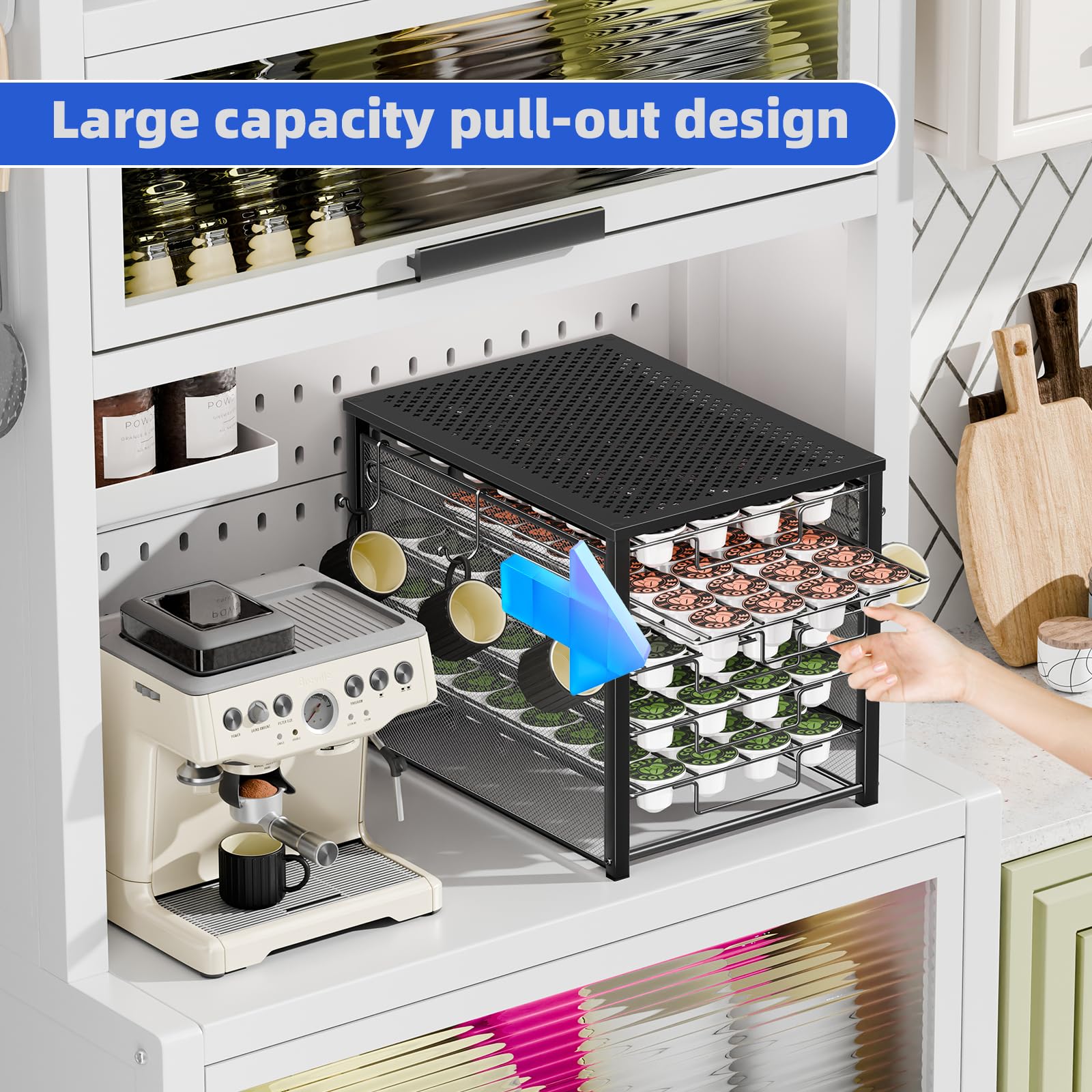 Simple Trending 10W x 16D x 13H dimensions fit compact spaces.