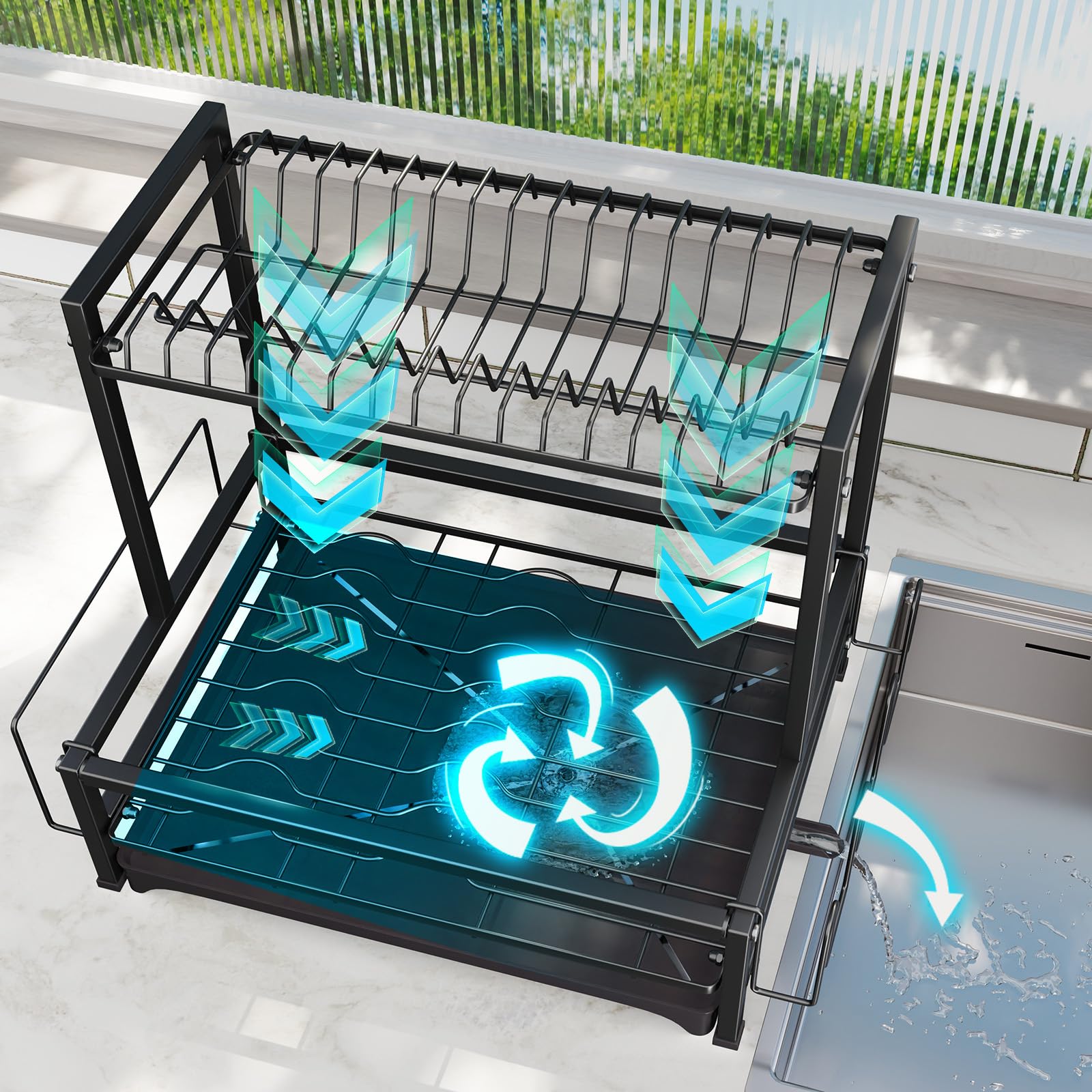 Simple Trending dish drying rack easy assembly for quick kitchen setup