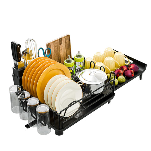 Simple Trending rubber feet provide stable placement to protect countertops during drying.