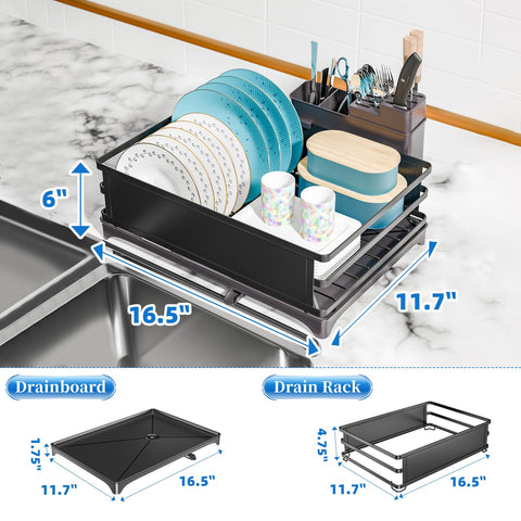 Simple Trending dish rack with easy installation guide for quick setup