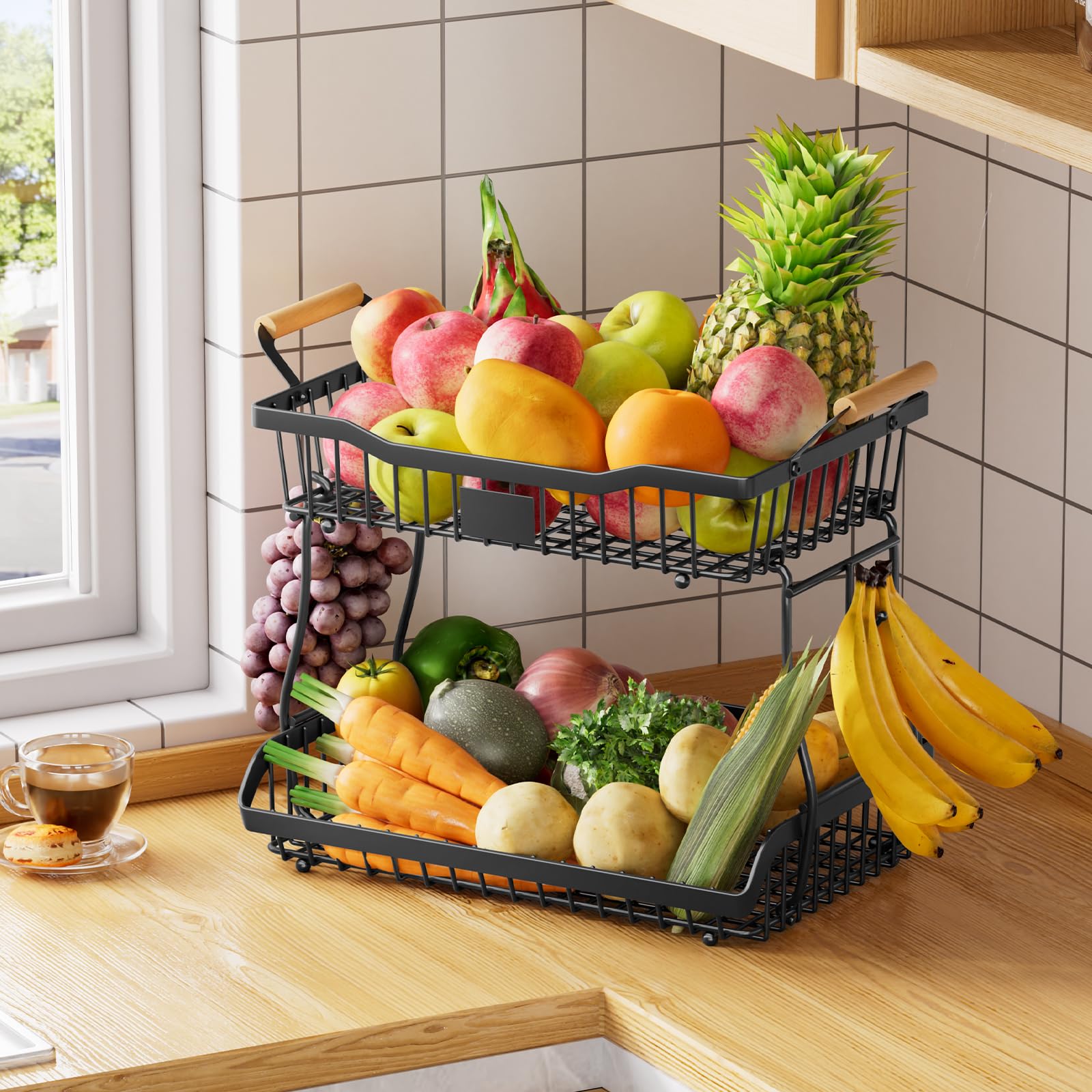 Simple Trending banana hooks hold fruit securely for easy access