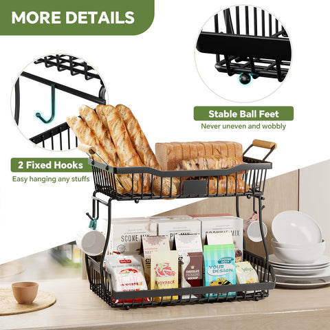 Simple Trending detachable 2-in-1 unit adaptable for shelves or counter