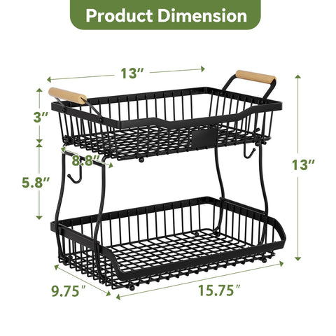 Simple Trending portable handles facilitate moving the basket between rooms