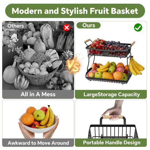Simple Trending ventilated design enhances air circulation for fruits and vegetables