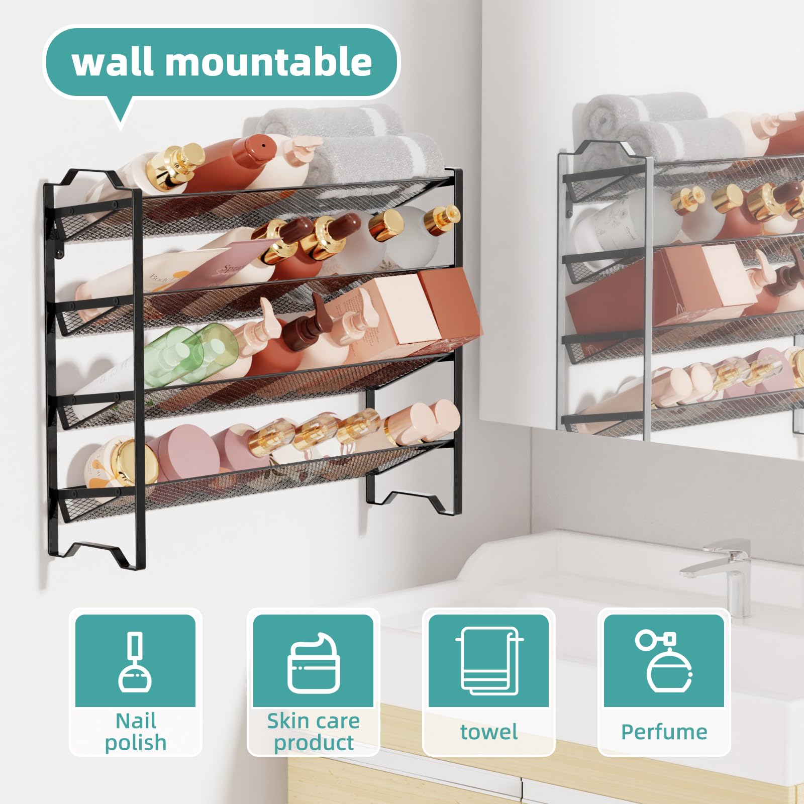 Simple Trending spice organizer fits cabinets, countertops, and pantries to declutter.