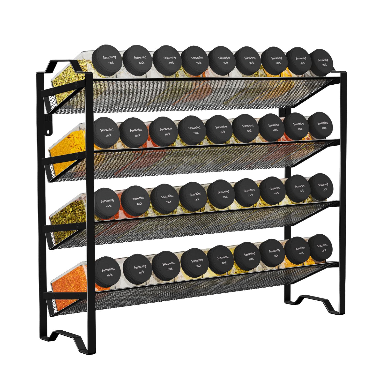 Simple Trending 15.1 by 12.6 by 4.4 inch rack elevates organization.