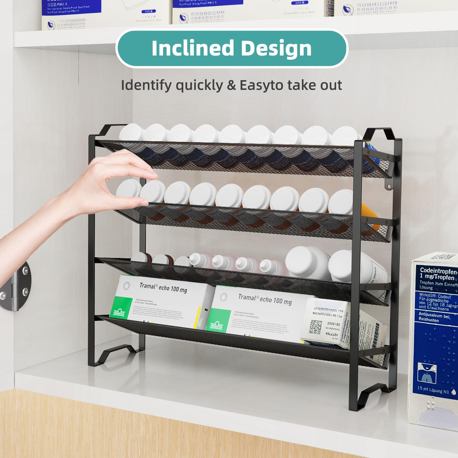 Simple Trending wall-mount option offers flexible placement for kitchens.
