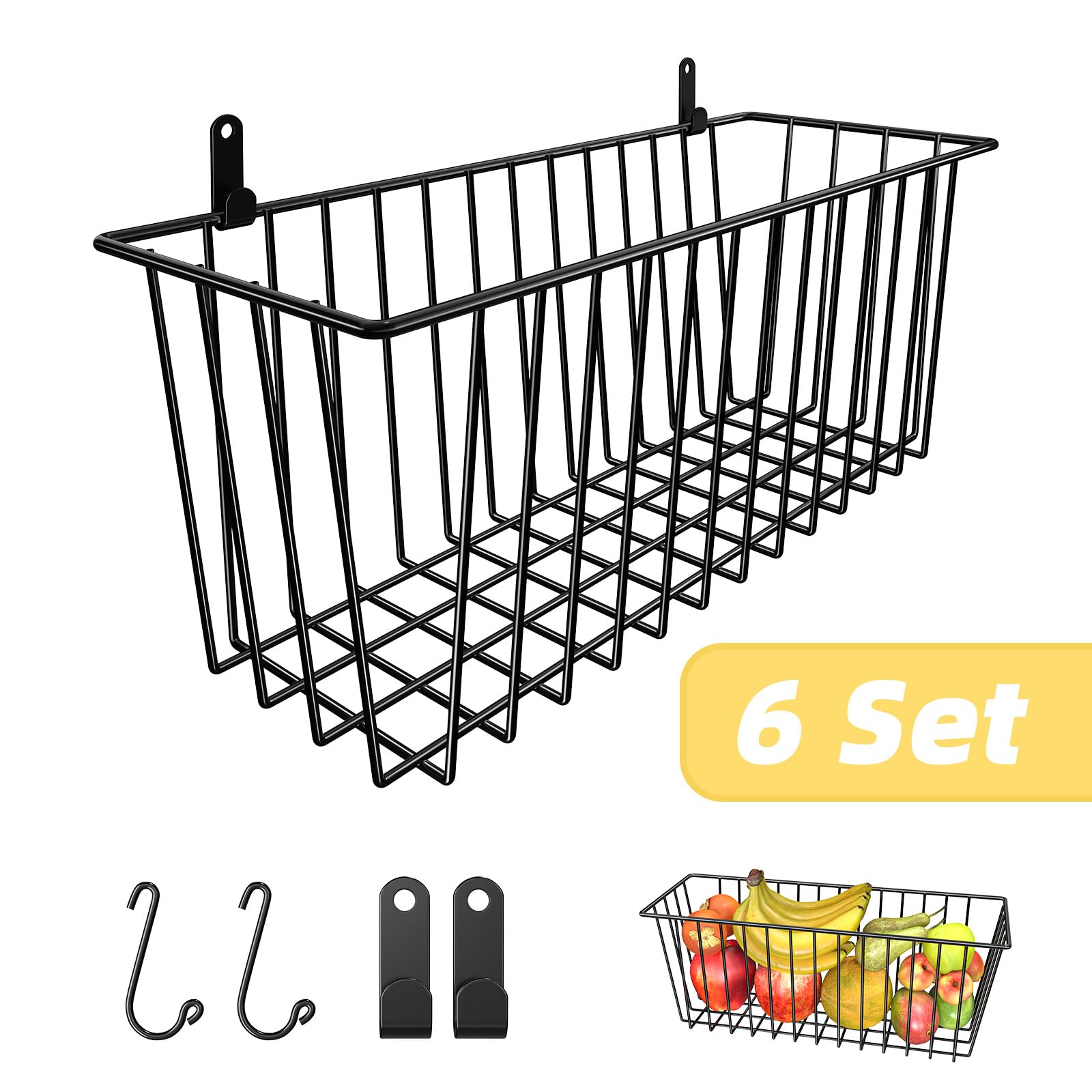 Simple Trending wall mounting hardware included for secure installation.