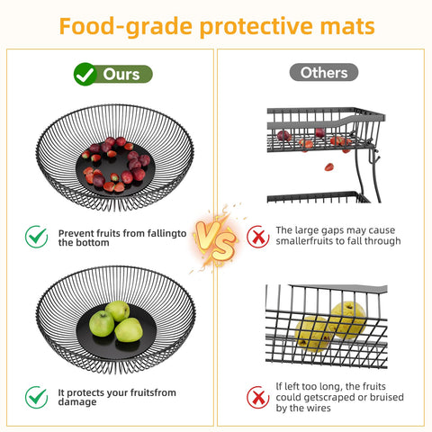 Simple Trending versatile wire basket for bread, snacks, and remotes.