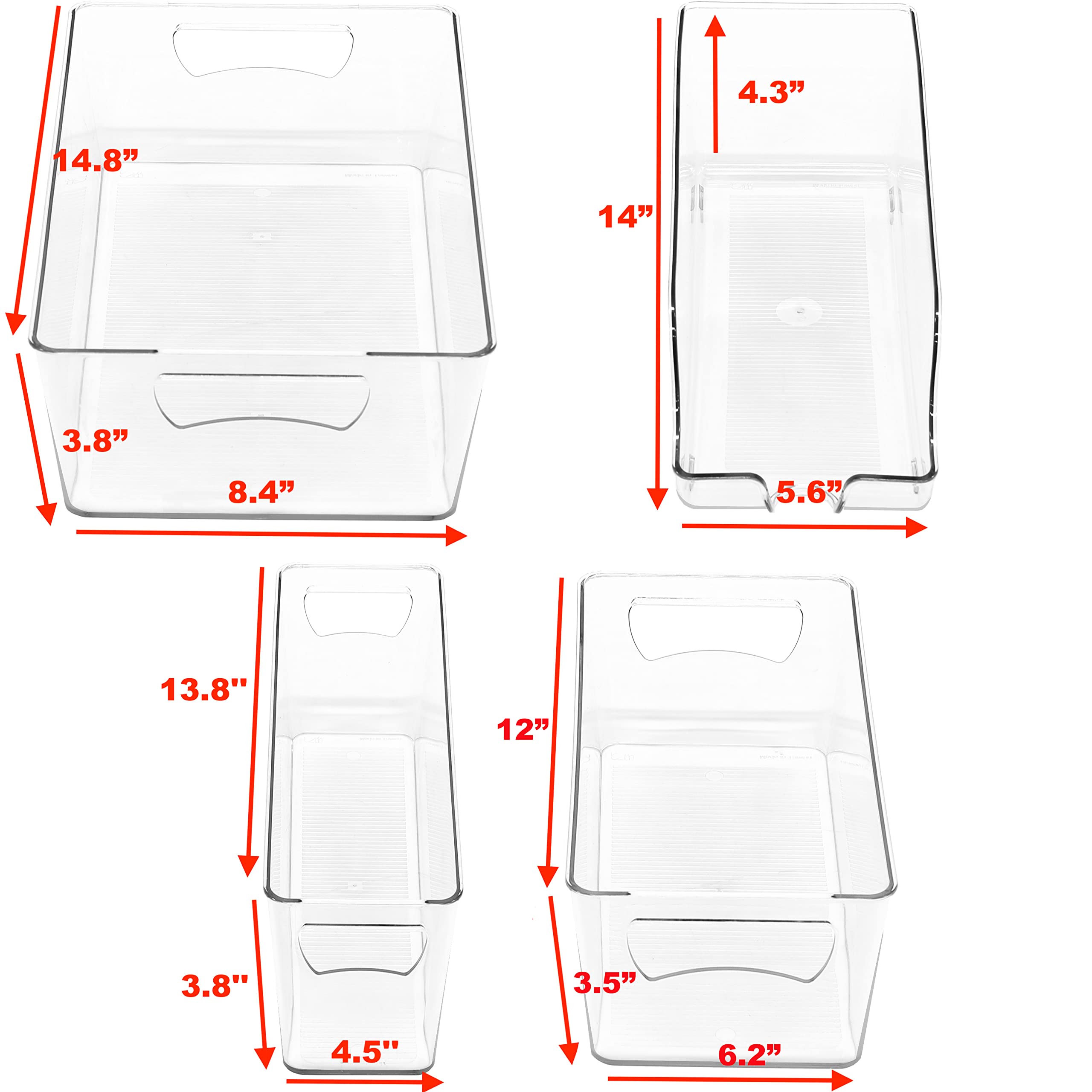 Simple Houseware can dispenser bin keeps drinks accessible and neatly arranged
