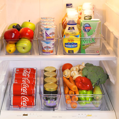 Simple Houseware long container B for tall items and easy access