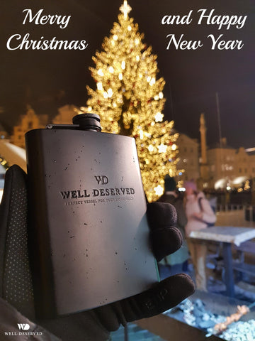 Simpler Life flask funnel black for mess-free filling.