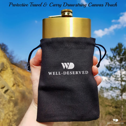 Wedding gift flask by Simpler Life, perfect for bridesmaids and groomsmen