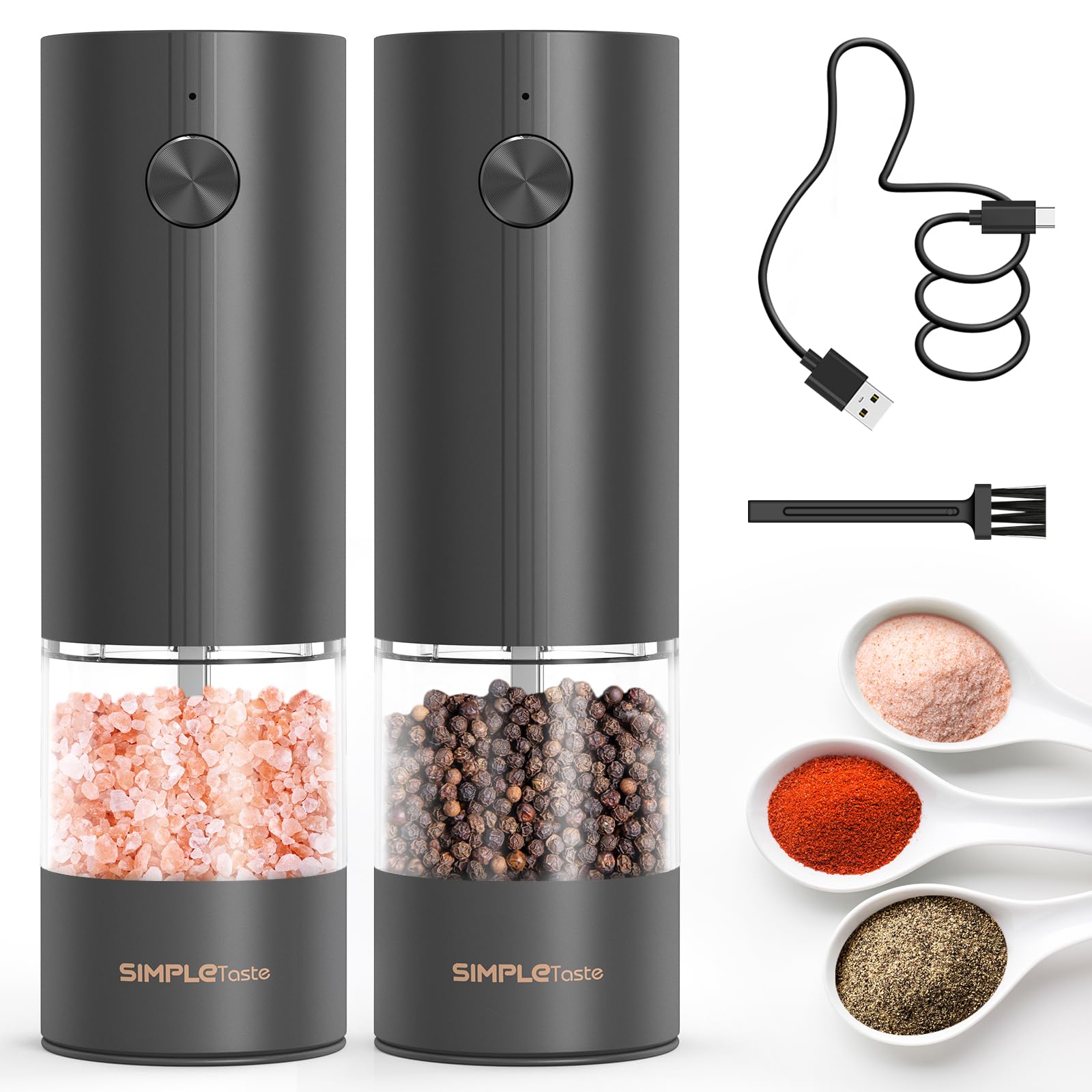 SIMPLETASTE cleaning brush supports quick residue removal after seasoning.