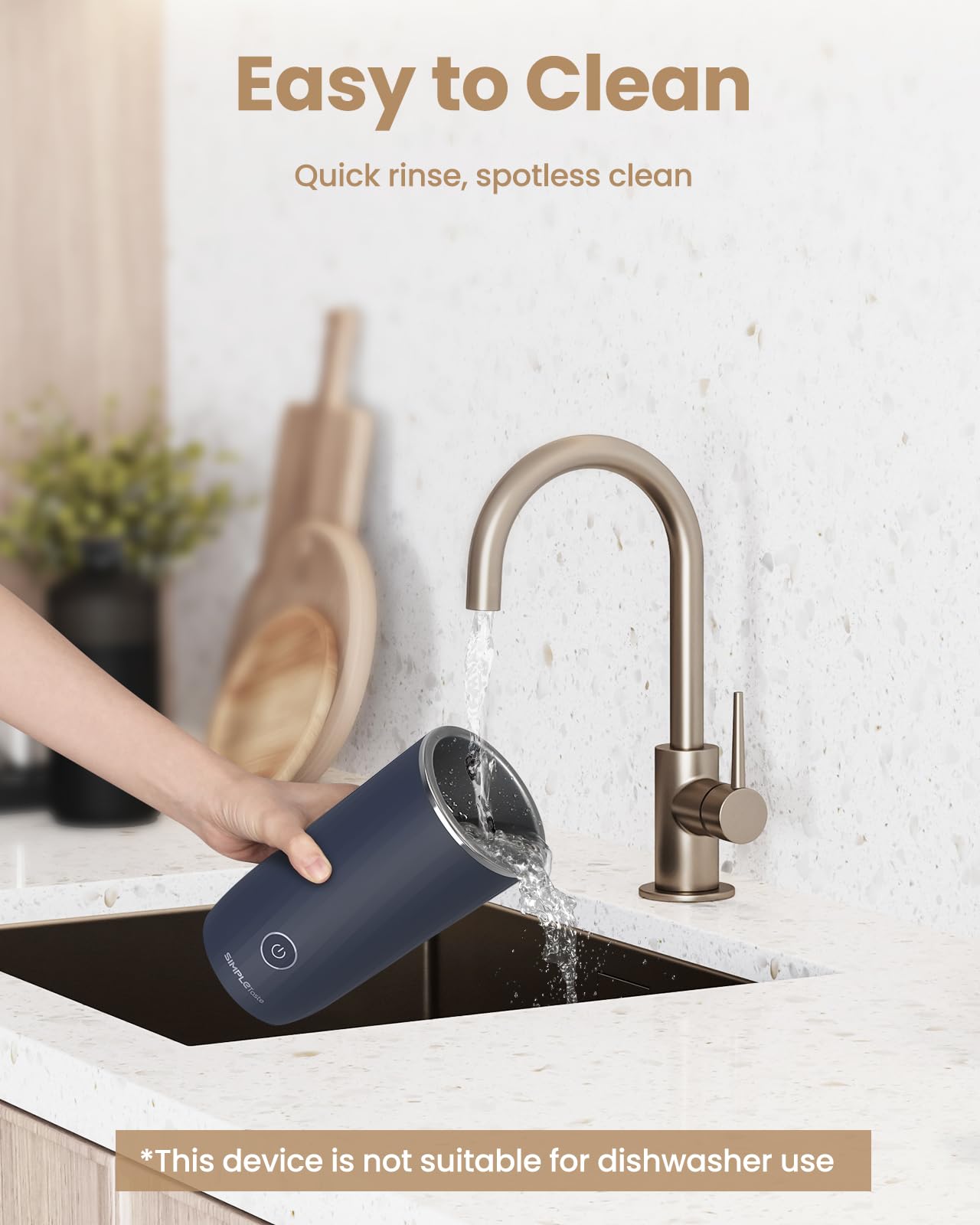 SIMPLETASTE large 240 ml capacity for sharing drinks